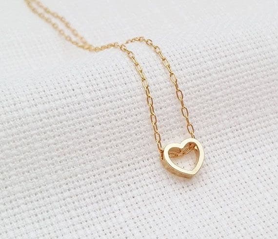 Fashion $29
Gold Love Necklace, Heart Necklace, Wife Gift, Heart Pen