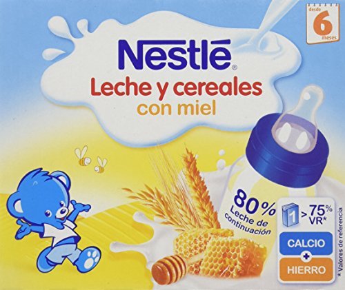 Product Nestlé - Leche y Cereales con Miel - Paquete de 2 x