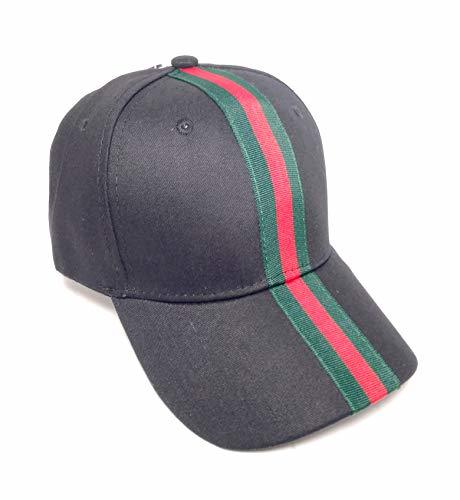 Product Gorra Negra Cinta Verde y Rojo Black Cap Band Green Red REF07