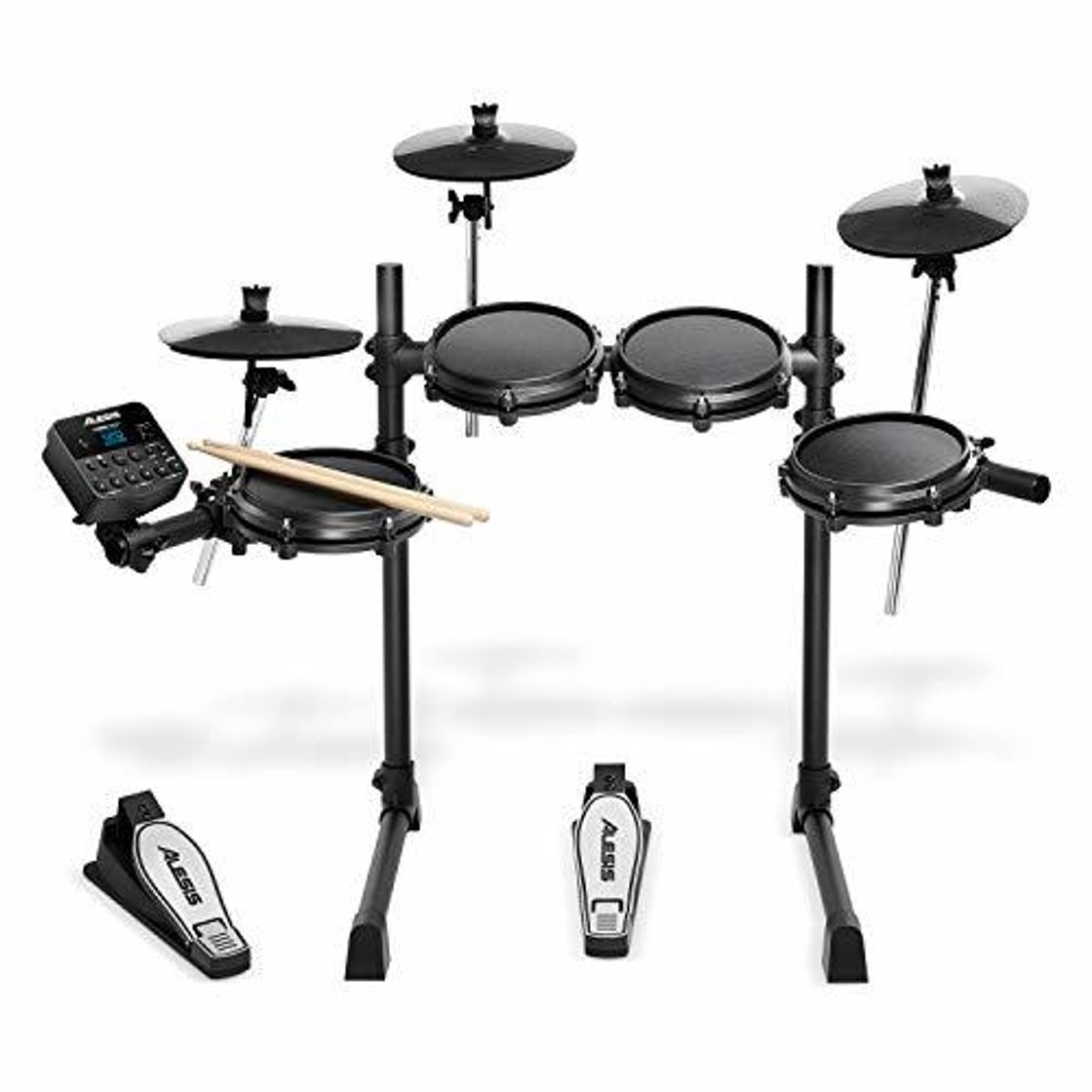 Product Alesis Turbo Mesh Kit – Batería Electrónica Musical de Siete Piezas de