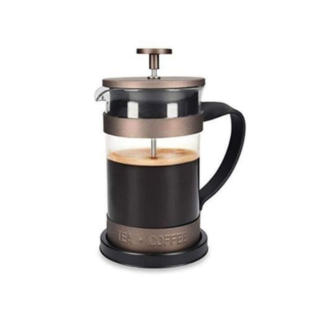 Product Navaris Cafetera Francesa de Acero Inoxidable de 600ML - Cafetera de émbolo