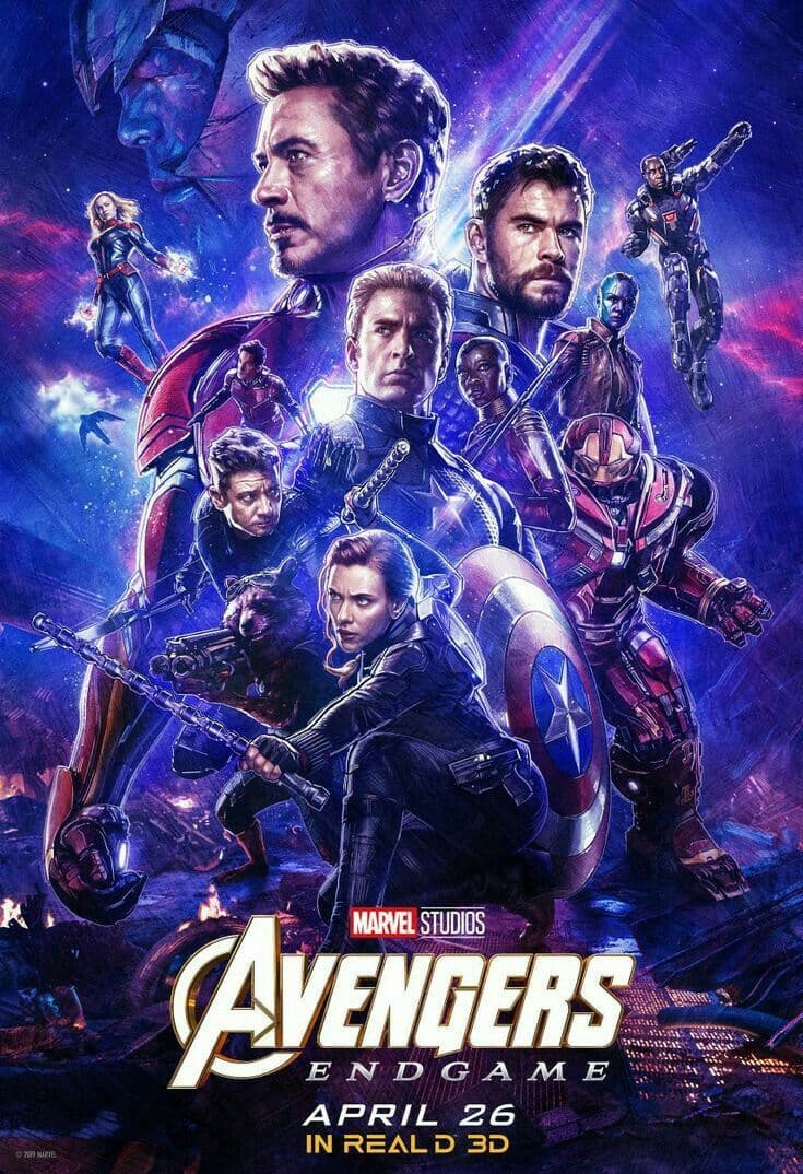 Película Vingadores - Endgame