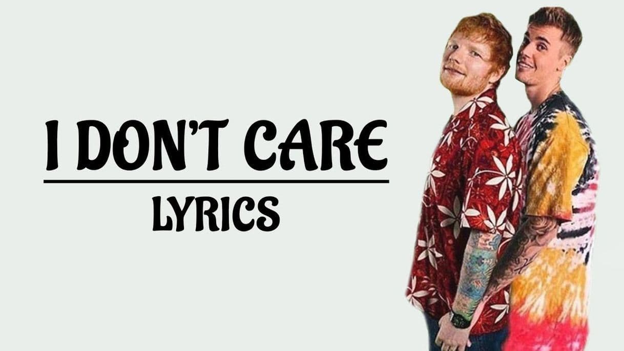 Canción I Don't Care