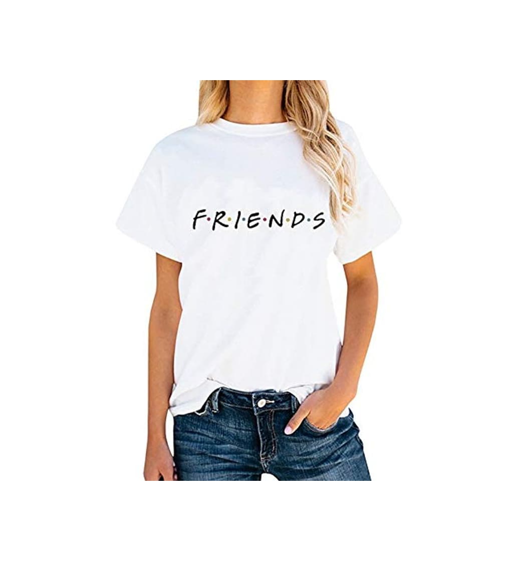 Moda Sudadera Mejores Amigos Hombre y Mujer Camiseta Friends Serie TV Show Logo