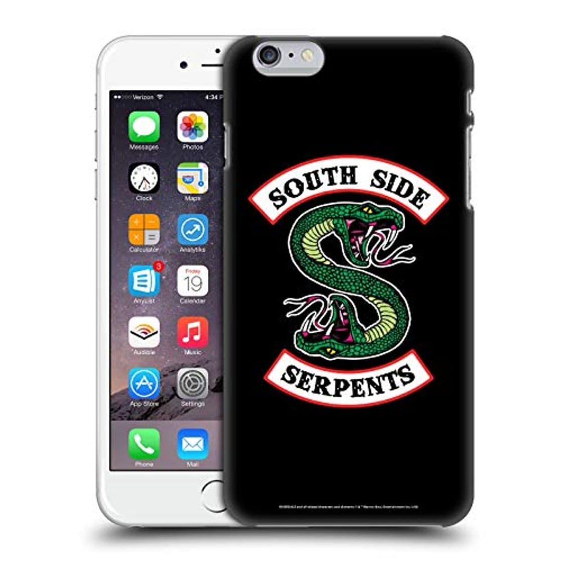 Producto Official Riverdale South Side Serpents Graphic Art Hard Back Case Compatible for