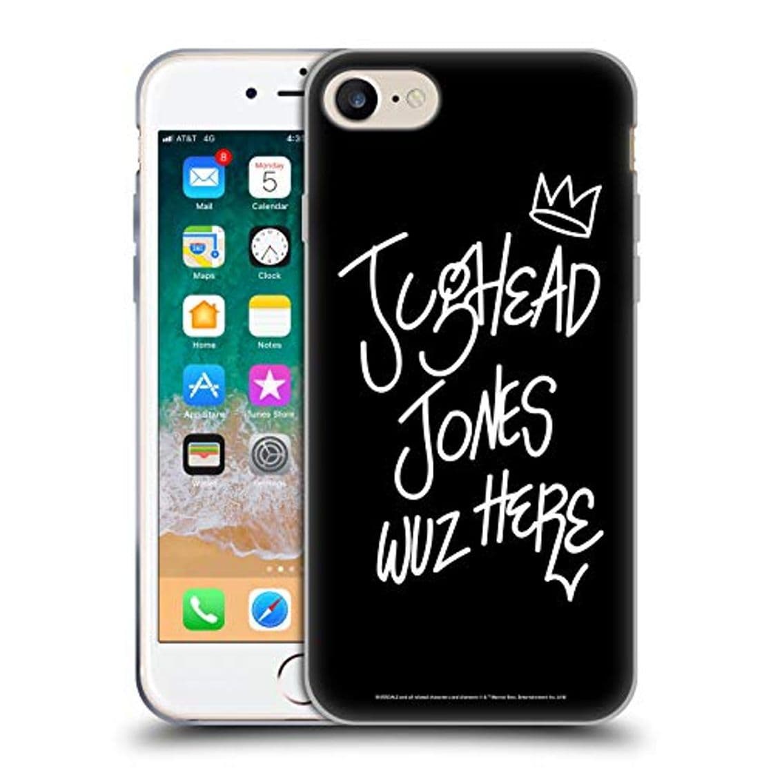 Producto Official Riverdale Jughead Wuz Here Graphic Art Soft Gel Case Compatible for