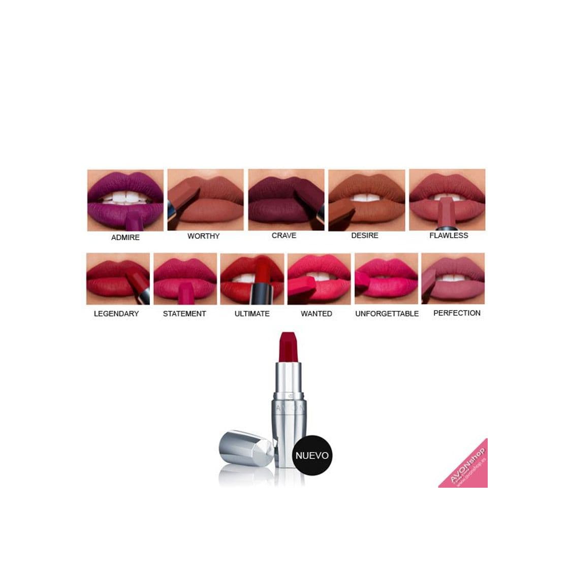 Producto Barra de Labios Avon True Matte Legend