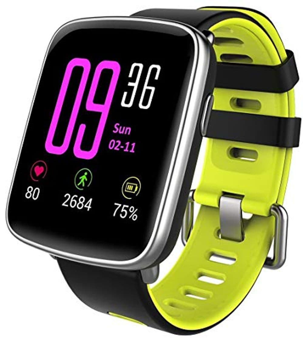 Electronic Willful Smartwatch con Pulsómetro,Impermeable IP68 Reloj Inteligente con Cronómetro, Monitor de sueño,Podómetro,Calendario,Control