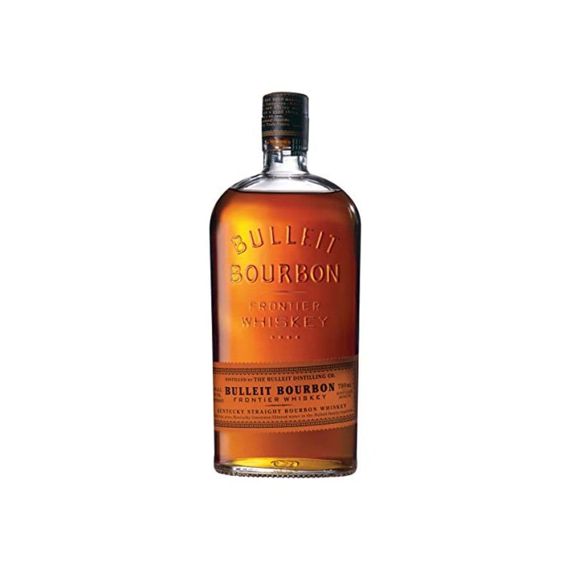 Product Bulleit Bourbon Frontier Whisky de centeno destilado y añejado según la tradición