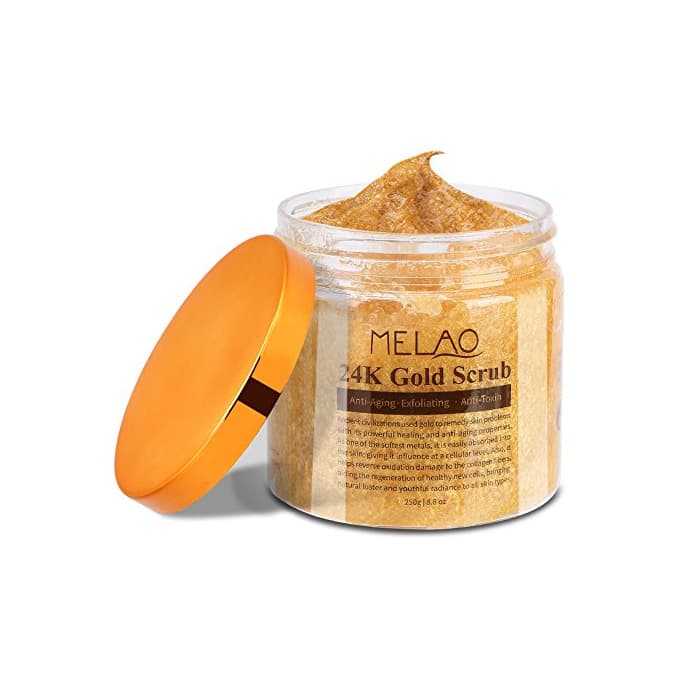 Producto Pure 24K Gold Anti-Wrinkle Pure 24K Gold Exfoliante Corporal Reduce la Apariencia