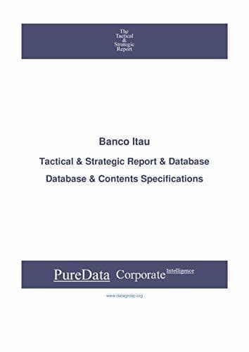 Product Banco Itau: Tactical & Strategic Database Specifications - NYSE perspectives