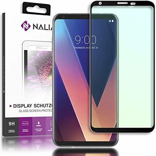 Product NALIA Cristal Templado Compatible con LG V30, Vidrio Blindado Película Protectora Display