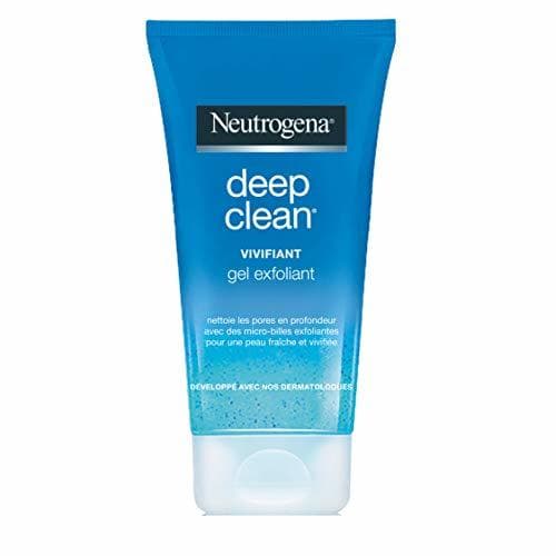 Belleza Neutrogena – Deep Clean Gel Exfoliante vivifiant – Tubo 150 ml