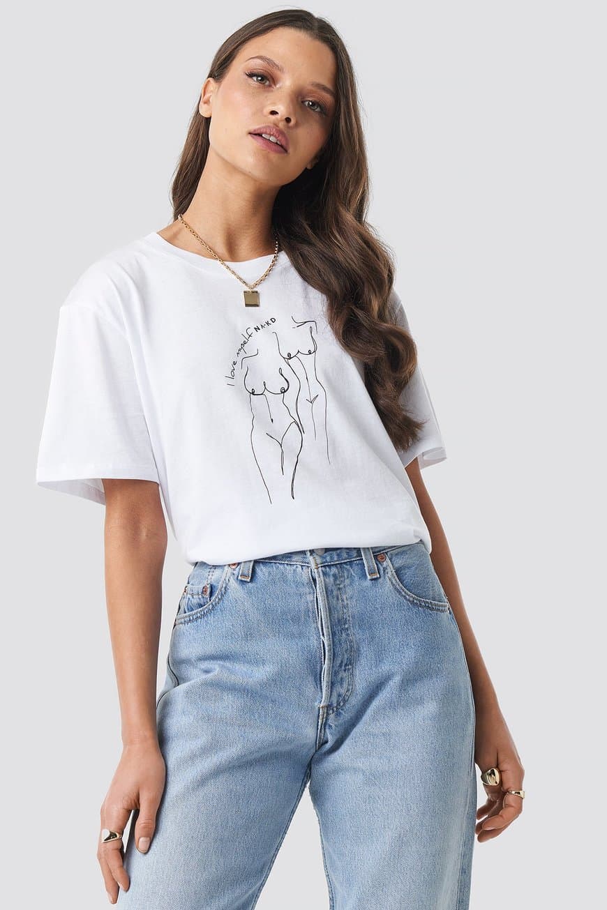 Fashion Women's Day Tee White | na-kd.com