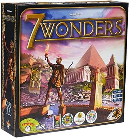 Moda Jogo Tabuleiro - 7 Wonders 