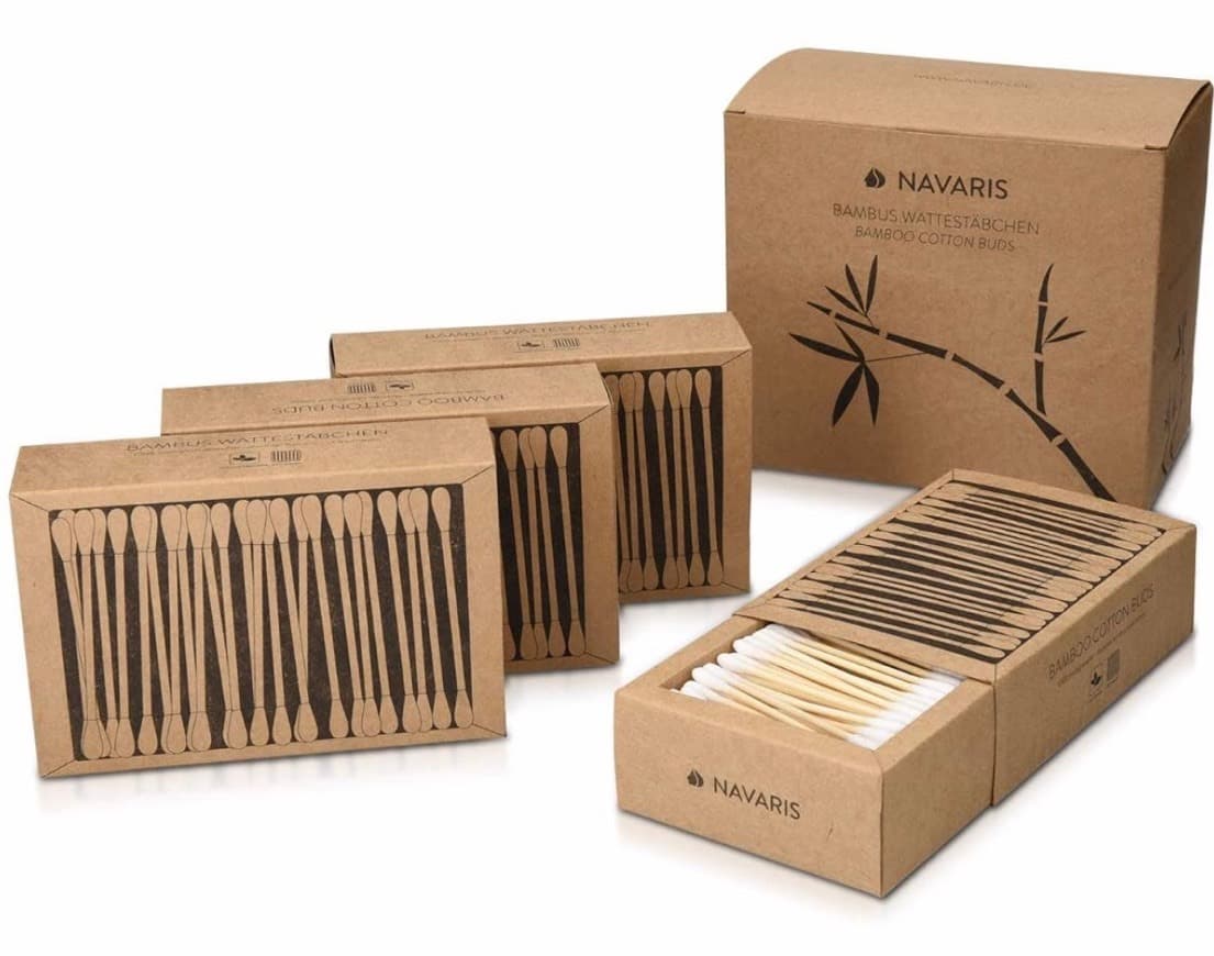 Producto Palillos de orejas 100% reciclables biodegradables y ecológ.