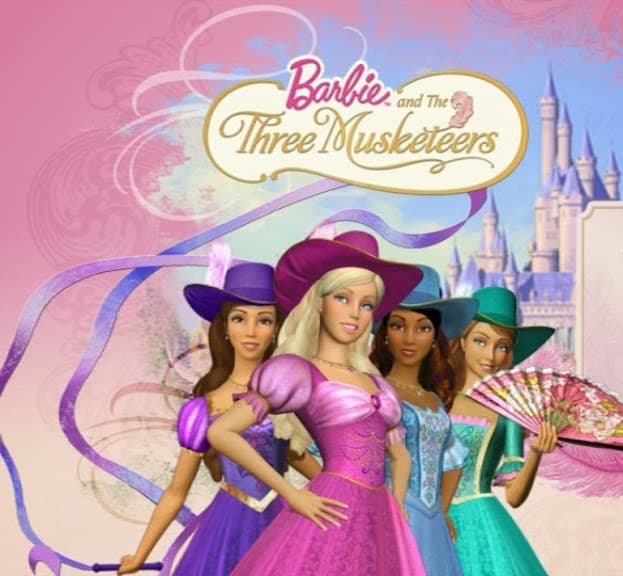 Movie Barbie e as 3 mosqueteiras