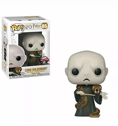 Game Funko Figura de Harry Potter Lord Voldemort con Nagini Pop No