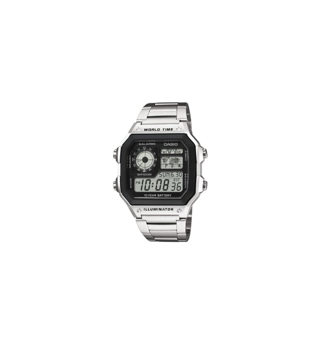 Moda Casio Reloj de Pulsera AE-1200WHD-1AVEF