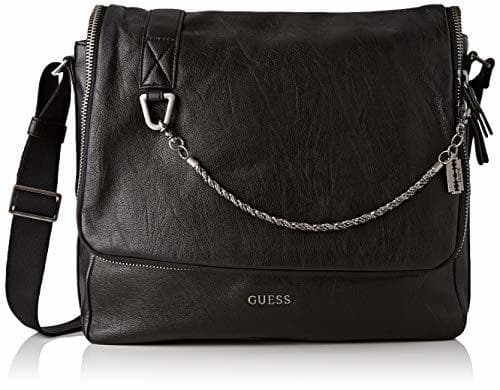 Product Guess - Jones, Bolso bandolera Hombre, Negro