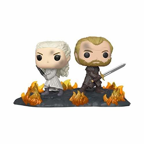 Juego Funko Pop Moment: Game of Thrones-Daenerys & Jorah B2B w/Swords Figura Coleccionable,