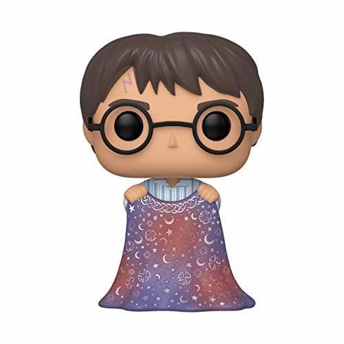 Juego Funko- Pop Potter-Harry w/Invisibility Cloak Figura Coleccionable, Multicolor, Estándar