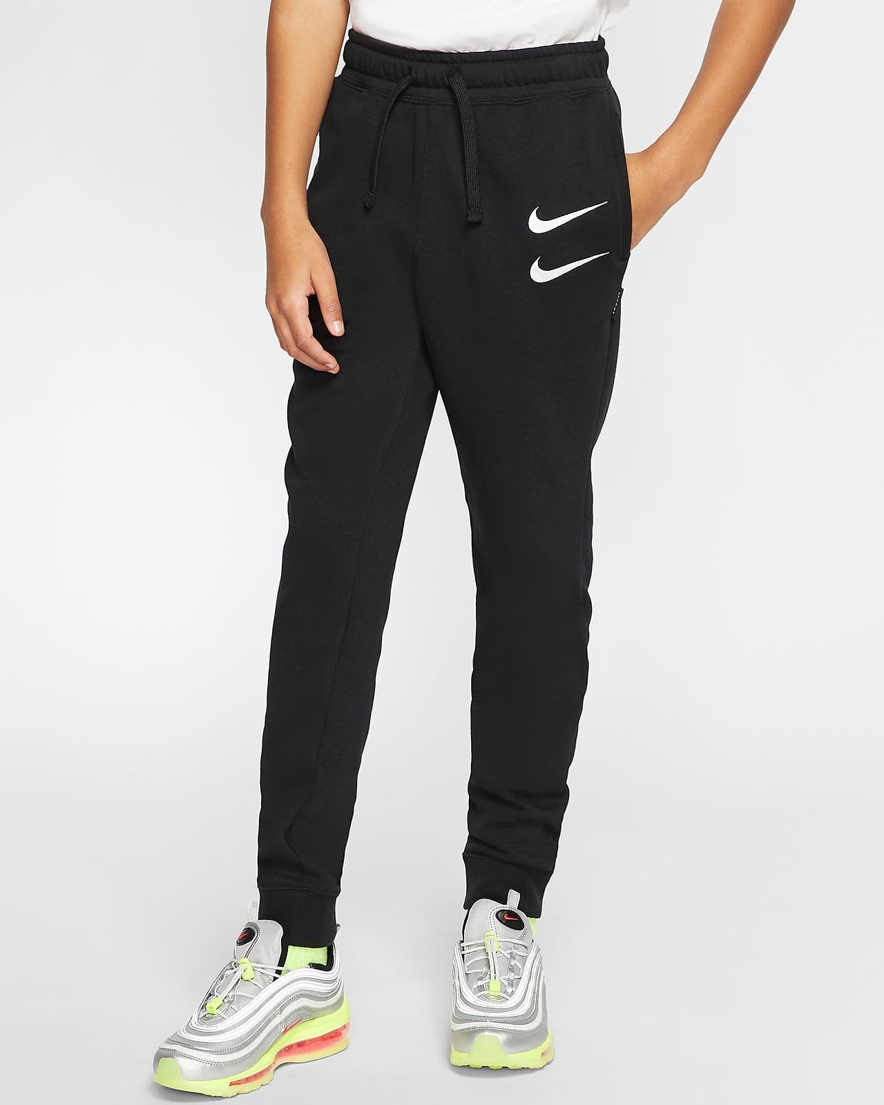 Producto Calças em tecido moletão Nike Sportswear Swoosh Júnior