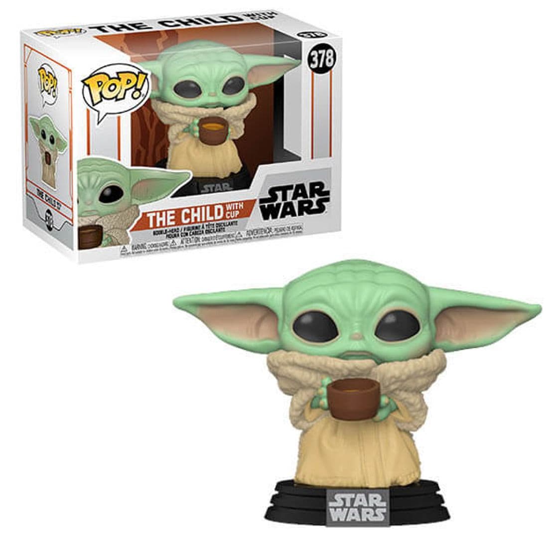 Moda Figurine Pop! L'Enfant (Bébé Yoda) Avec Tasse - Star Wars: The ...