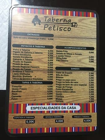 Restaurants Taberna do Petisco