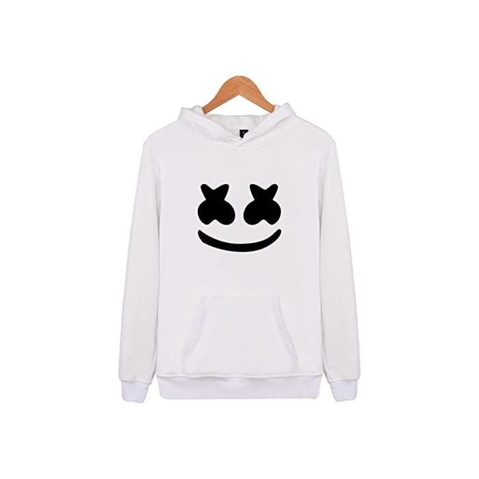 Producto SIMYJOY Unisex DJ Fans Sudaderas con Capucha Sonido eléctrico Pull-Over Cool EDM