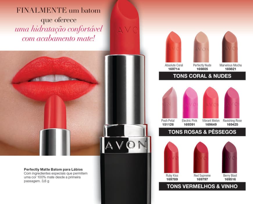 Producto Batom Perfectly Matte 