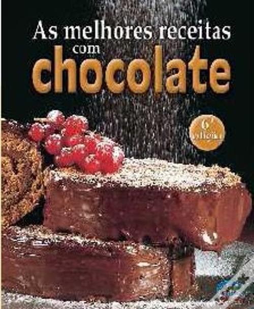 Libro As Melhores Receitas com Chocolate 