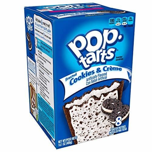 Product Kelloggs Pop Tarts Relleno de Cookies y Nata y Glaseado - 8