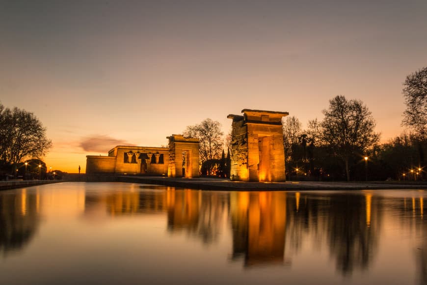 Lugar Mirador del Templo de Debod