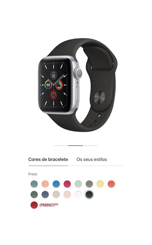 Product Apple Watch series 5