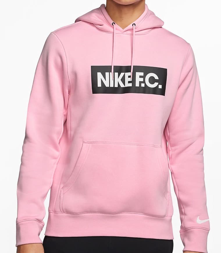 Product Hoodie pullover de futebol de lã cardada para homem
Nike F.C