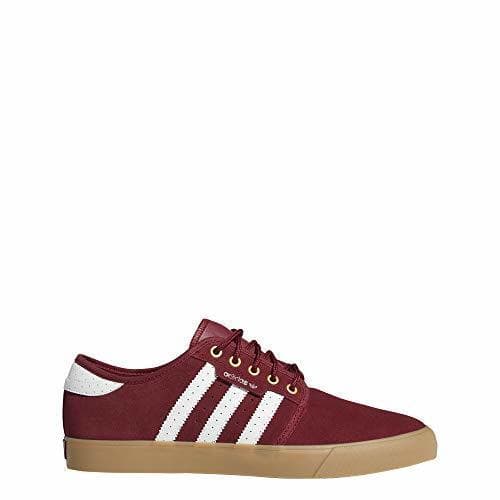 Lugar Adidas Seeley, Zapatillas de Skateboarding para Hombre, Rojo