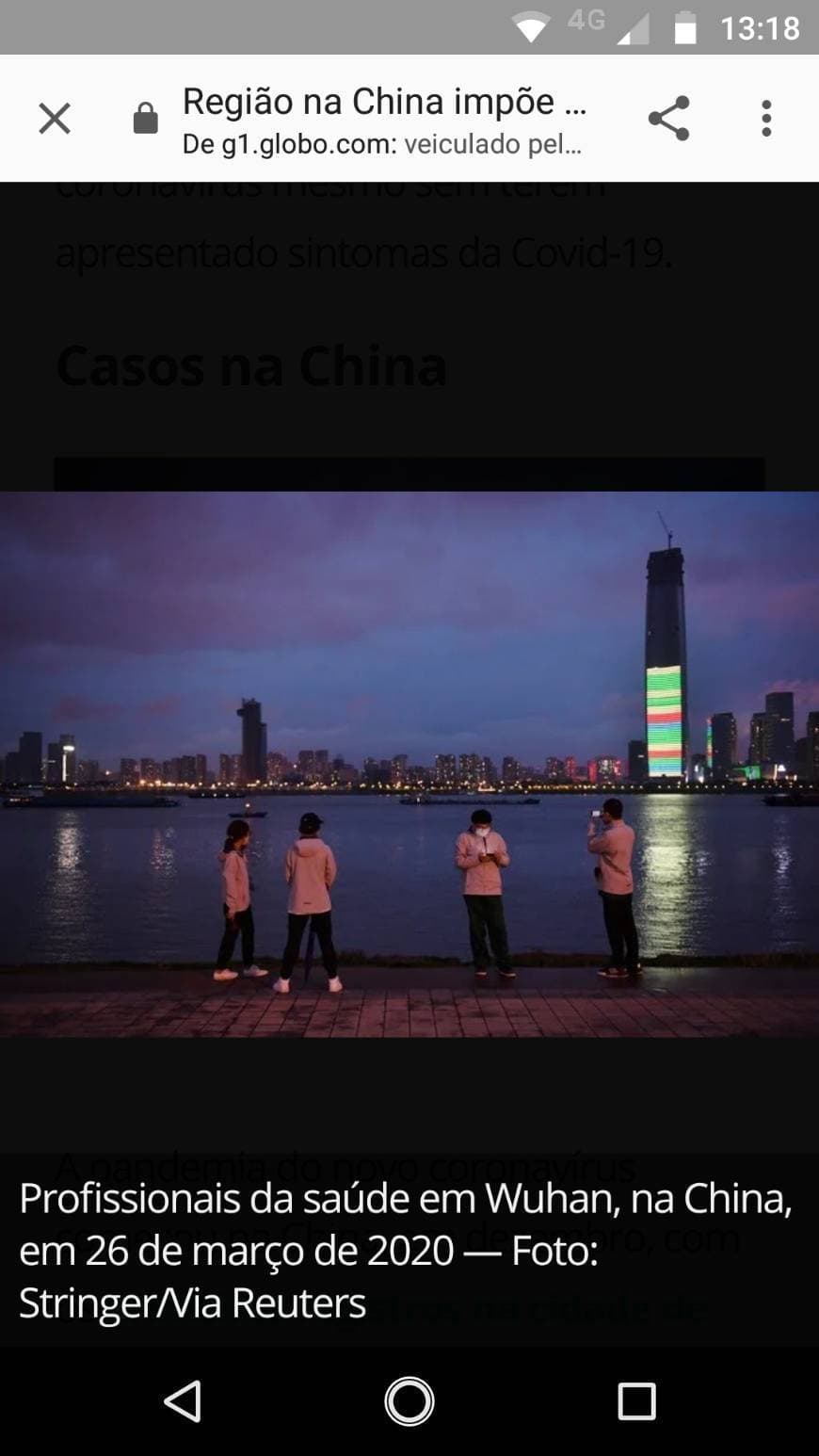 Moda Novo casos na China 😥😷