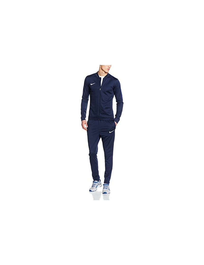 Fitness Nike Academy16 Knt Tracksuit 2, Chándal Para Hombre, Negro / Azul /