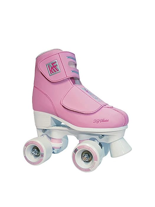 Producto KRF The New Urban Concept Patines Roller School PPH Velcro, Niñas, Pink