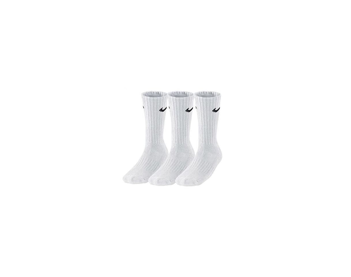 Fashion Nike 3Ppk Value Cotton Crew - Calcetines unisex