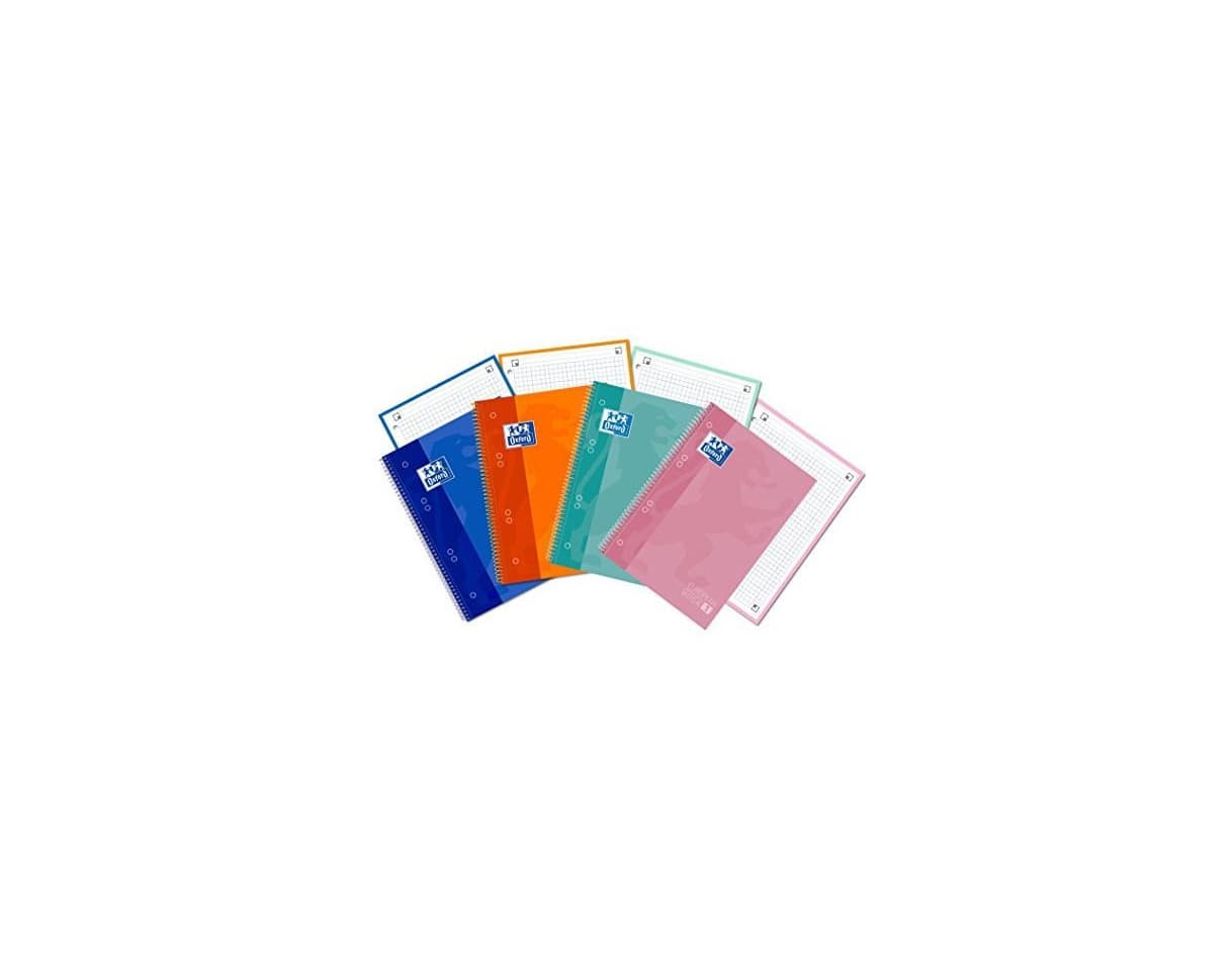 Product Oxford Classic - Juego de 5 cuadernos espiral de tapa extradura