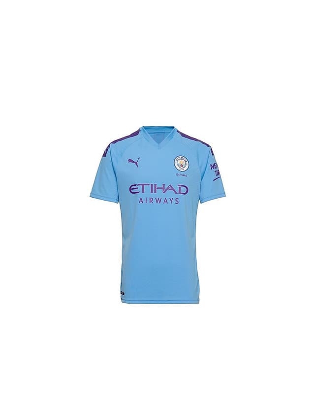 Fitness Puma Men's MCFC HOME Shirt Replica SS with Sponsor Logo Jersey