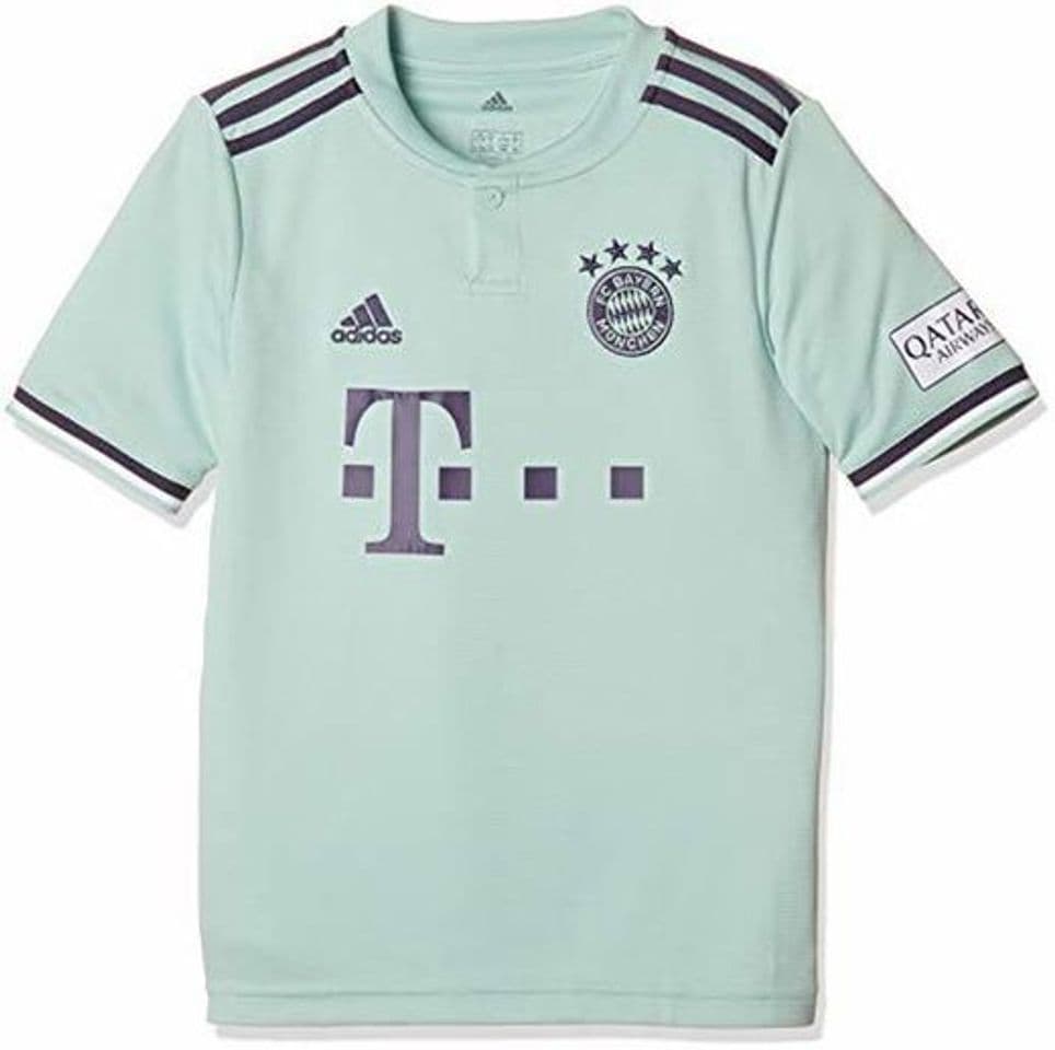 Place adidas 18/19 FC Bayern Away Camiseta, Niños, Verde