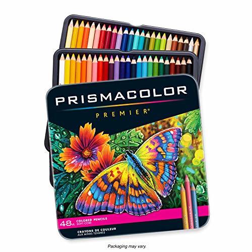 Product Sanford Prismacolor Premier Color matita impostato 48/Tin-W/Due Bonus Artstix