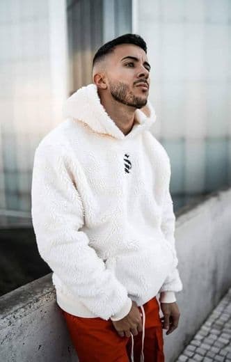 Product Borg Hoodie White