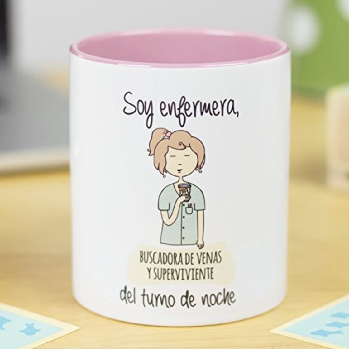 Product La Mente es Maravillosa - Taza frase y dibujo divertido