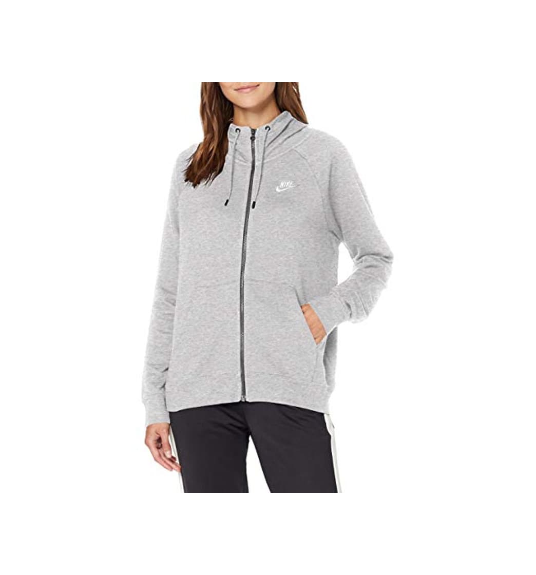 Product NIKE Essential Hoodie FZ FLC Sudadera con Capucha y Cremallera Completa, Mujer,