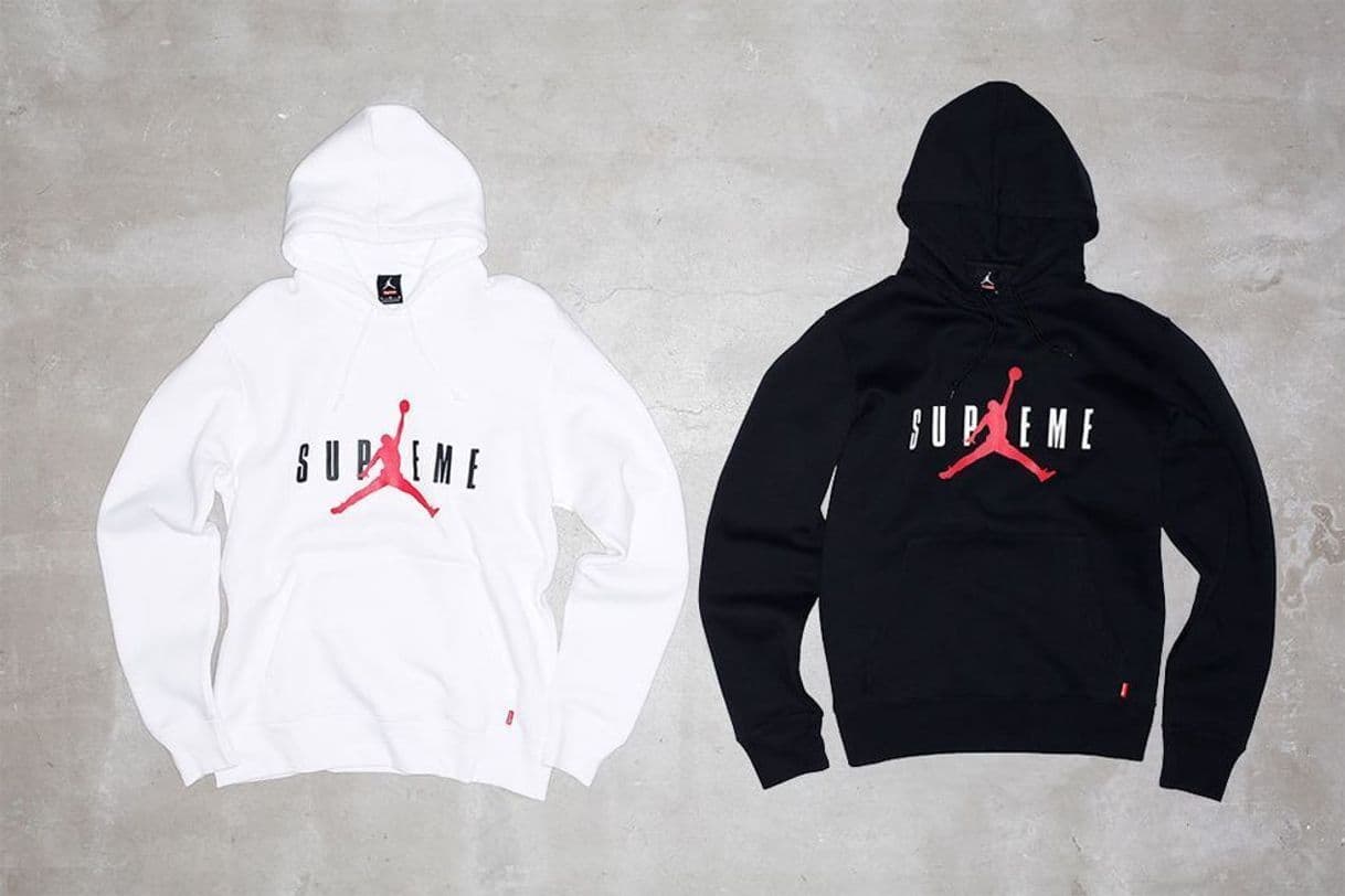 Moda ARTIST - Sudadera con impresión Supreme Michael Jordan 23