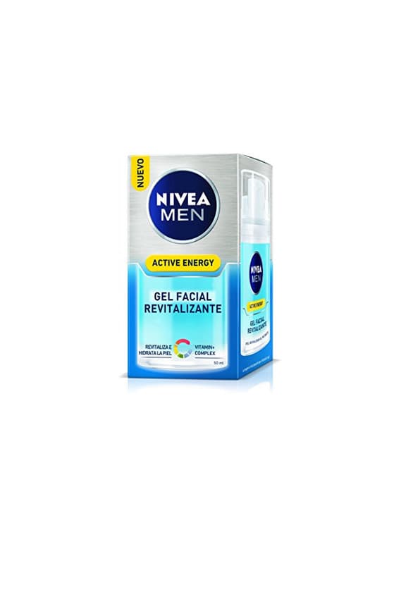 Belleza Nivea Men Active Energy Gel Facial Revitalizante Hombre